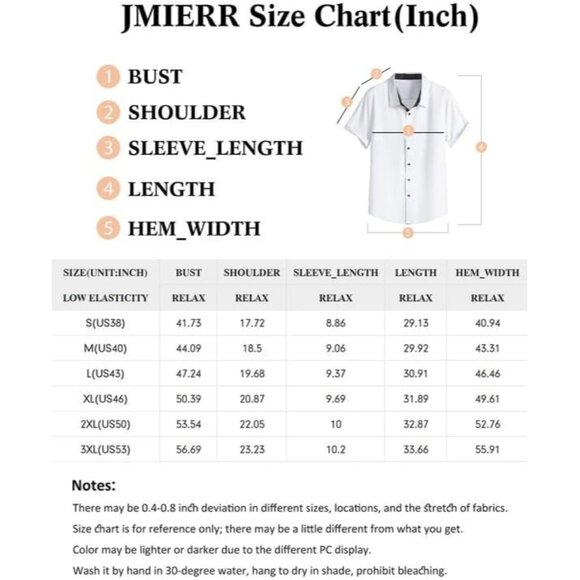 Men's 2 Green Casual Button Down Wrinkle-Free Short Sleeve Business Dress Shirt - Picture 6 of 9